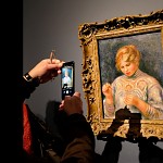 Auguste Renoir, la dentelière. יוצרת התחרה